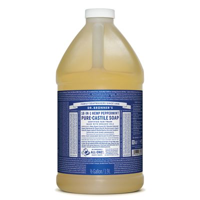 Dr. Bronner's Pure-Castile Soap Liquid Peppermint 1.9L